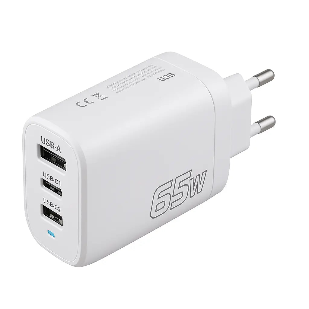 65W USB Ladegerät – Schnelllade-Netzteil mit Power Delivery & QC 3.0